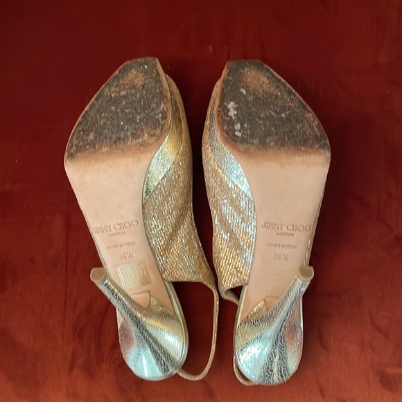 Jimmy Choo Ivette in Champagne - Picture 7 of 7